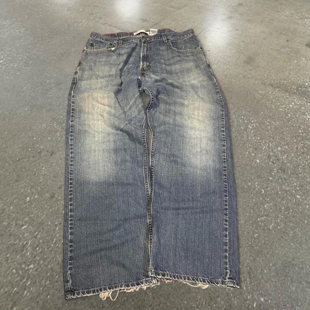 Levis 569 Loose Straight Blue Jeans Mens 36x30 Y2K Vintage Denim